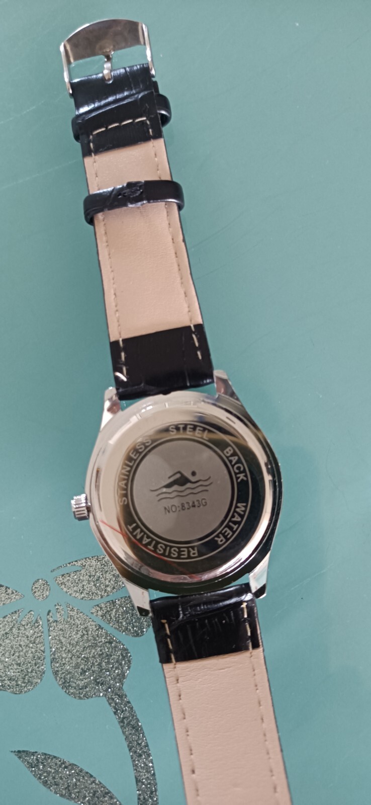 Calendar watch with leader’s head Mao Zedong wrote “Serve the People” waterproof