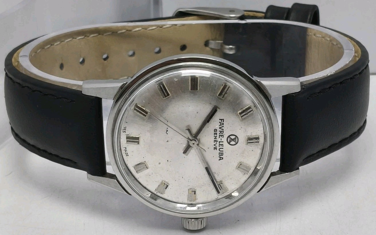 Vintage Favre-Leuba Manual Winding Movement Watch | Swiss Made, 17 Jewels