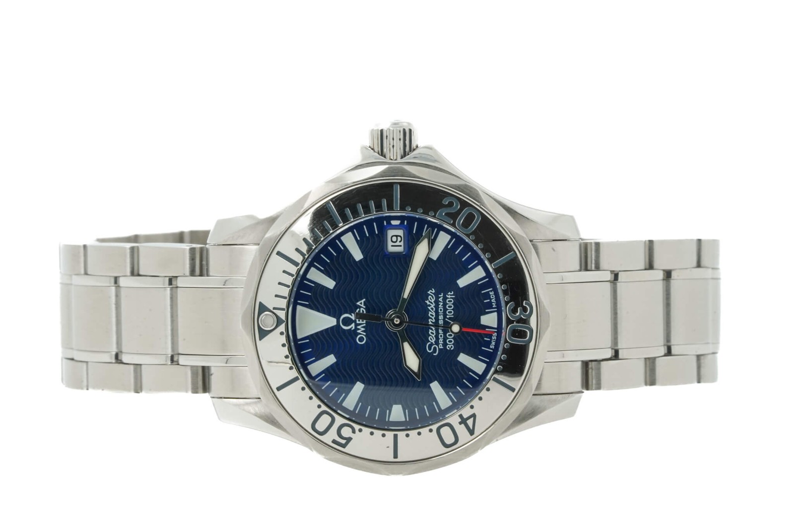 Omega Seamaster 228580 2285.80.00 2285.80 28mm Blue Dial 02/2010 12463U