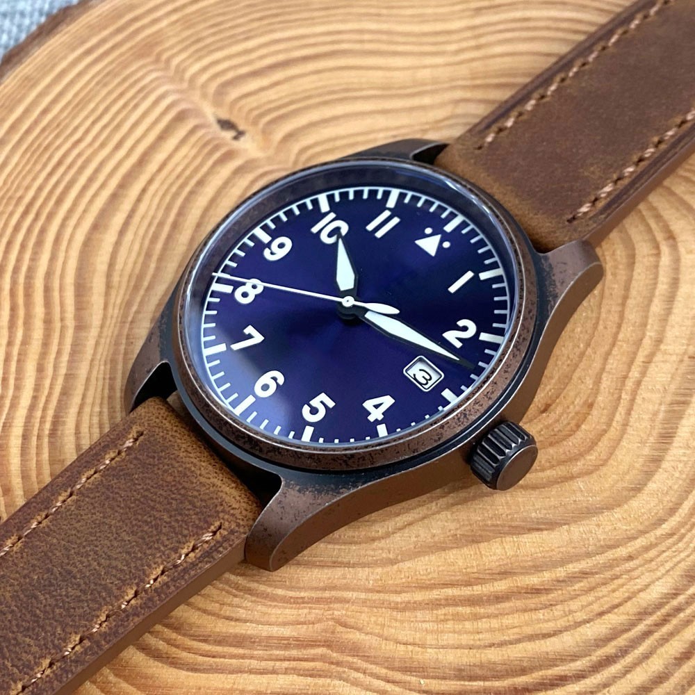 Tandorio Dive Automatic Men’s Watch NH35A PT5000 Waterproof Sapphire Glass 39mm