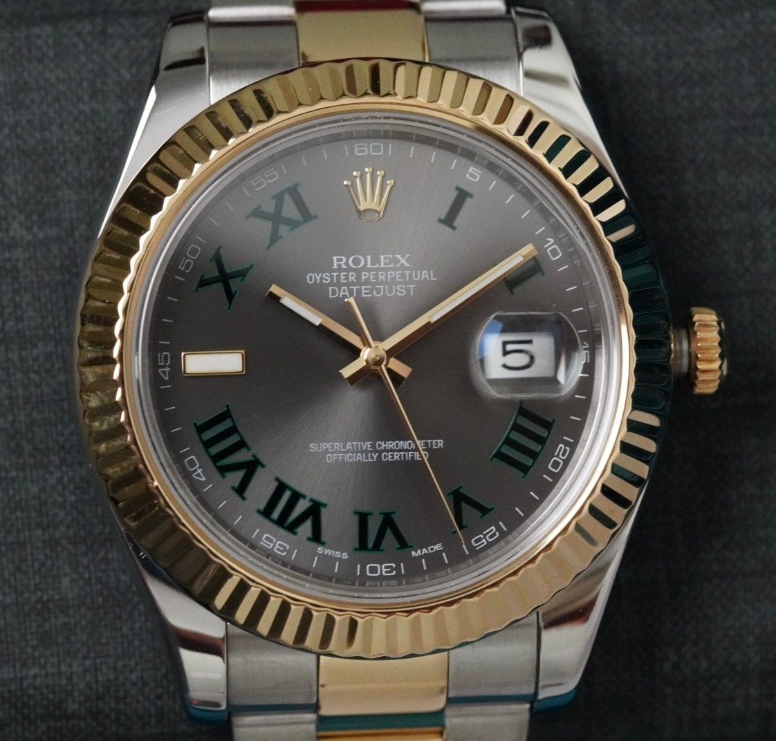 2016 Rolex Datejust 41 Wimbledon Dial Two-Tone – Ref. 116333