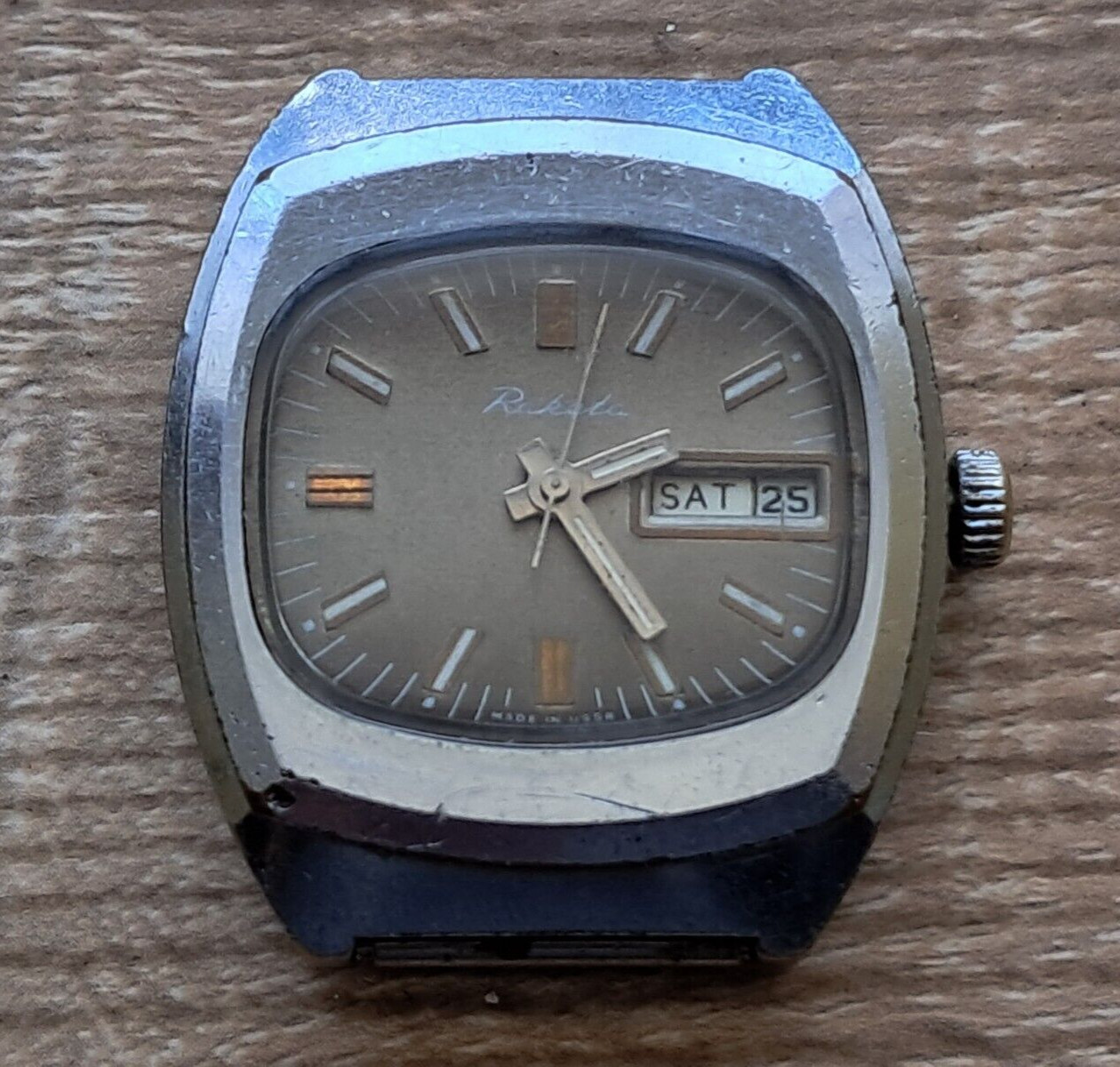 Vintage Watch Raketa Watch 2628H TV Soviet Russia USSR Watch For Collection