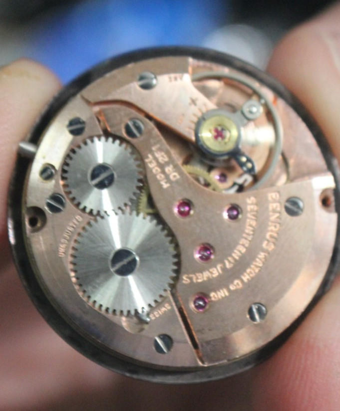 BENRUS Mechanical 17 Jewels Men’s Watch DR 2F1