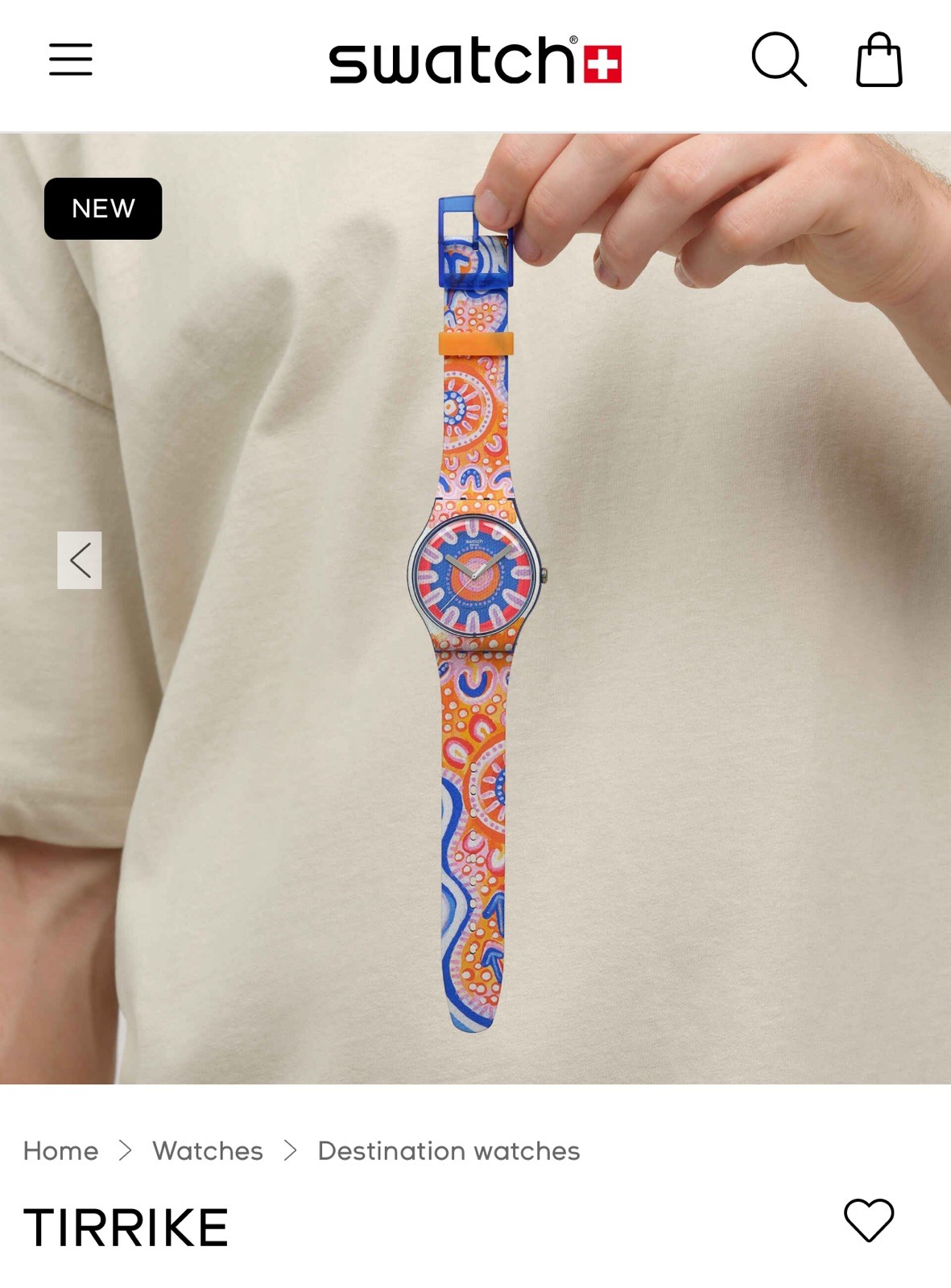 Swatch SUOZ367 – Tirrike – Australia special edition