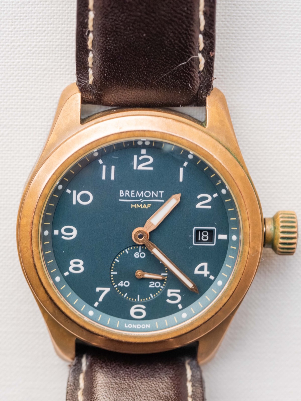 Bremont Broadsword Bronze Mens Automatic Watch 2023 Full Set 40mm