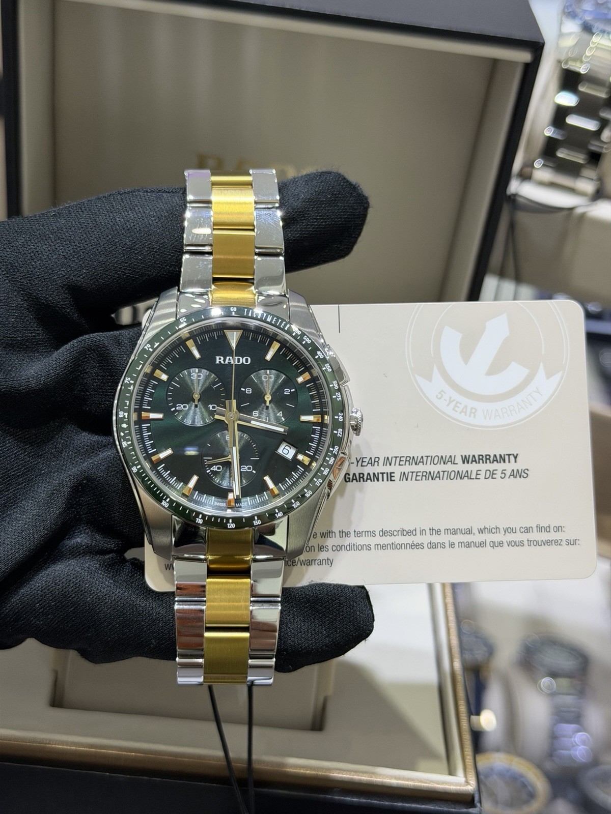 Rado Herren/Unisex Uhr HyperChrome Chronograph Ref. R32259323