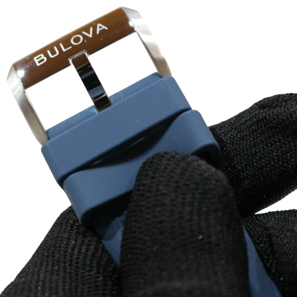 Bulova Marine Star 98A225 Automatic Watch White Dial from Japan