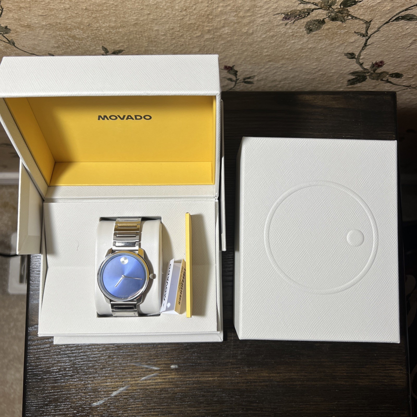 Movado 3601314 Men’s Bold Blue Dial Quartz Watch