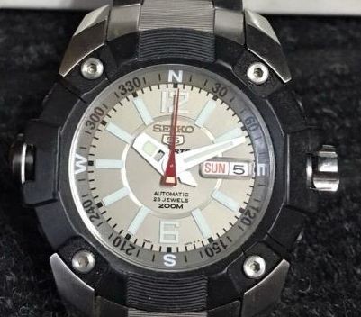 SEIKO 5 Sports Automatic Day Date 200M Watch