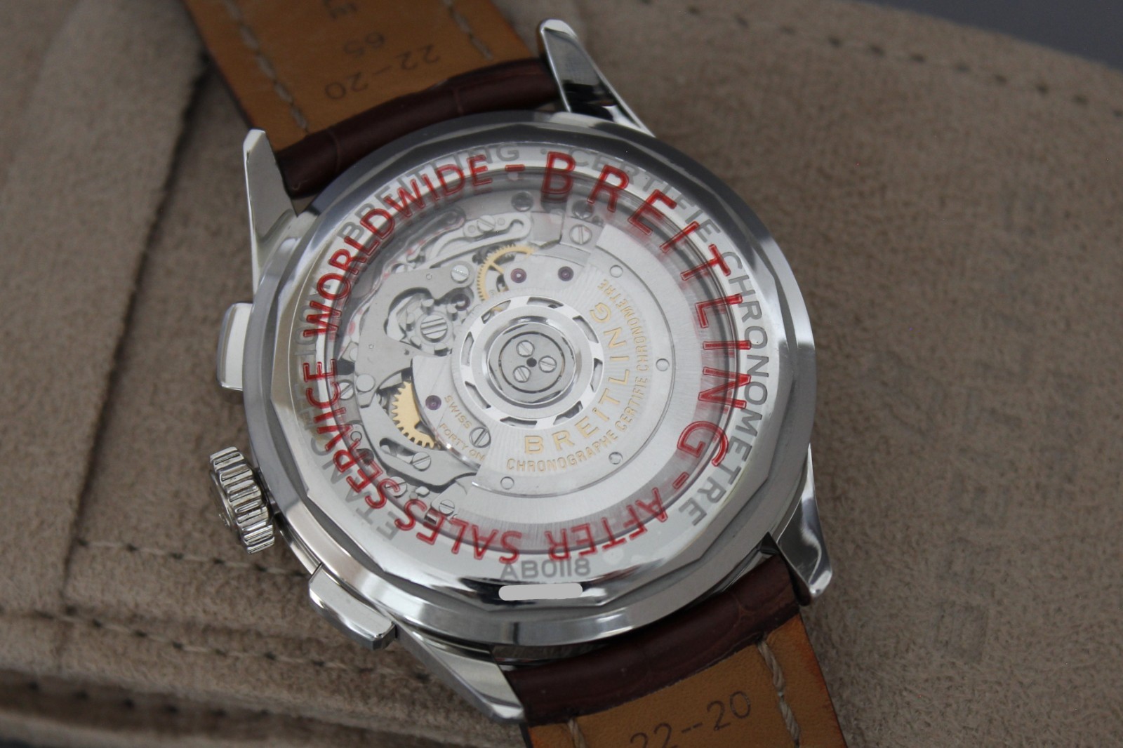 Breitling Premier B01 Chronograph 42 AB0118 2023 Full Set inc Warranty 2x Straps