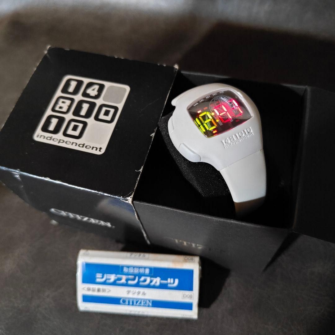 🍔 Rare Citizen Independent 1481010 McDonald’s Coca-Cola LED Digital Watch JP