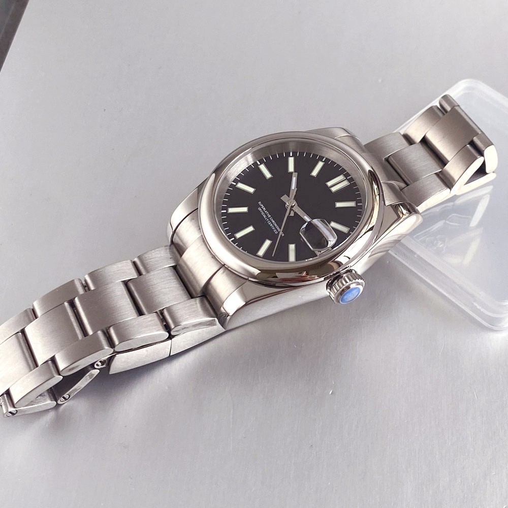36mm/39mm Tandorio Lumen Sunburst Dial Sapphire Glass 20ATM NH35A Men Auto Watch