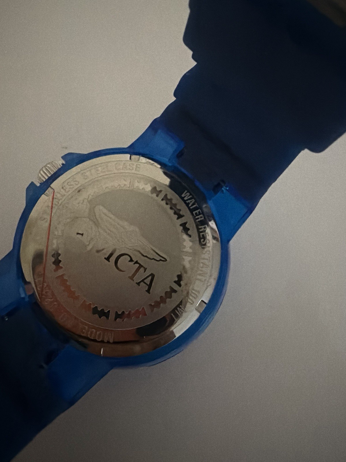 Invicta Pro Diver Men’s Quartz Date 100m 50mm Blue Dial Blue Silicone