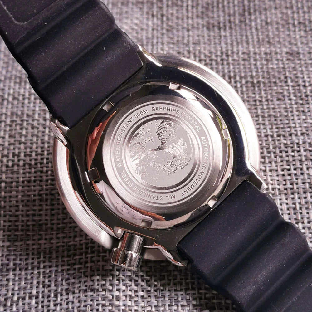 Diver 30ATM NH35A Men’s Automatic Watch 46.5MM Canned Sandblasted Case Sapphire