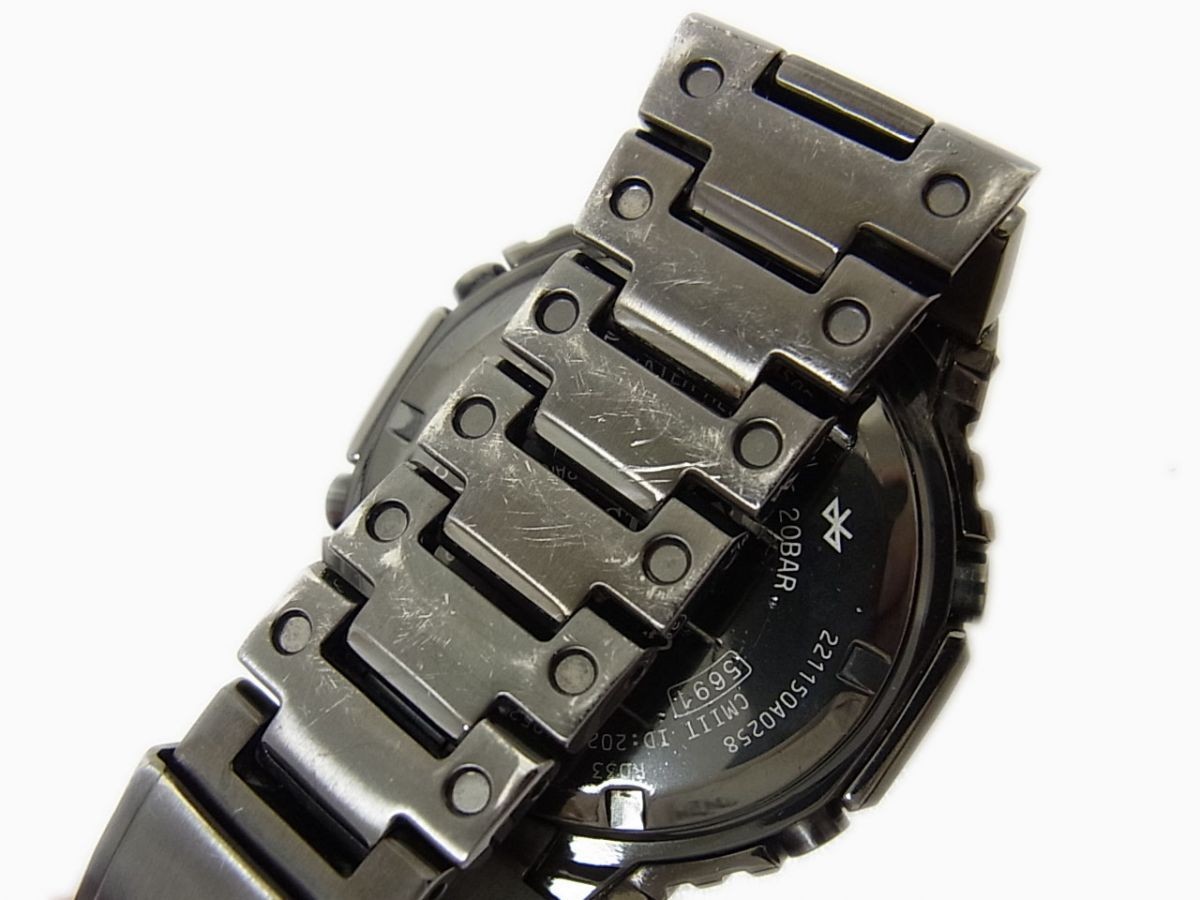 Function Checked CASIO G SHOCK GM B2100BD 1AJF Bluetooth Equipped Full Metal Sol