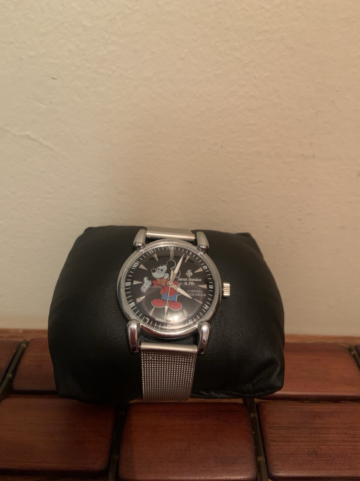 Henri Sandoz & Fils1777Z-88 Mickey Mouse Vintage Men’s Watch IIICABLOC