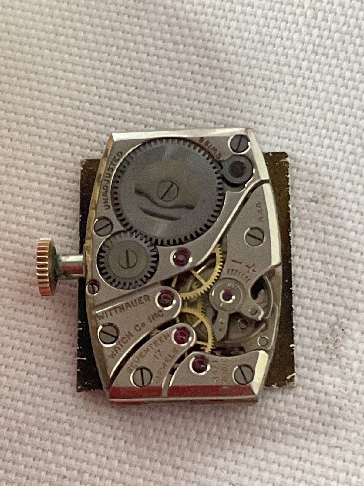 Vintage WITTNAUER men’s watch 10K GF With original box Swiss 2293-4