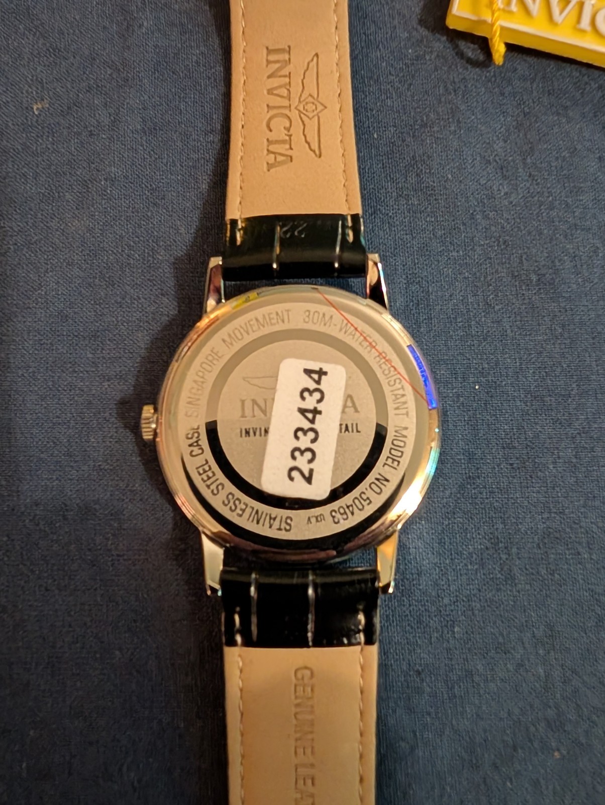 Invicta Ice Blue Quartz Watch
