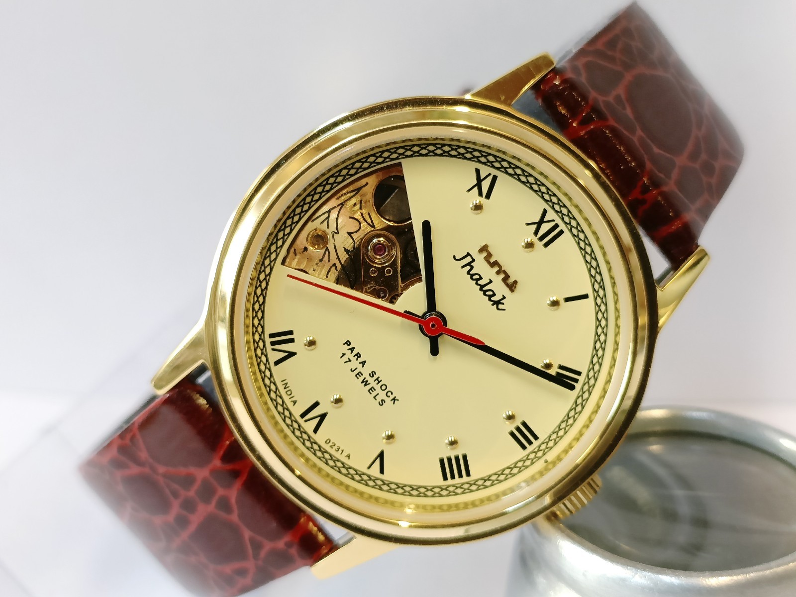 HMT JHALAK 17J WINDING CREAM DIAL 0231 INDIA MEN’S WORKING CONDITION
