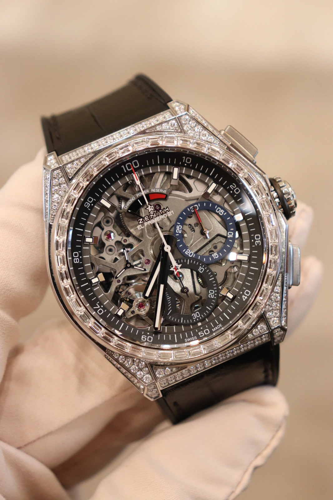 Zenith Defy El Primero 21 Openworked Leather Strap 32.9000.9004/78.R582 2020