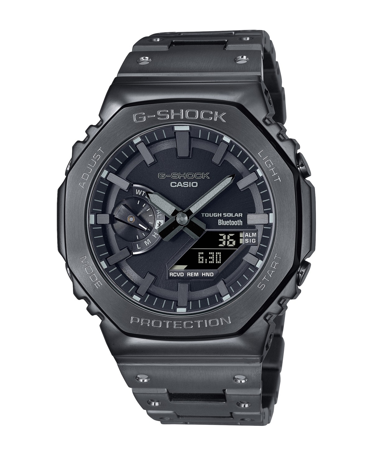 Casio G-Shock Analog-Digital Black Watch GMB2100BD-1A New with Box & Papers