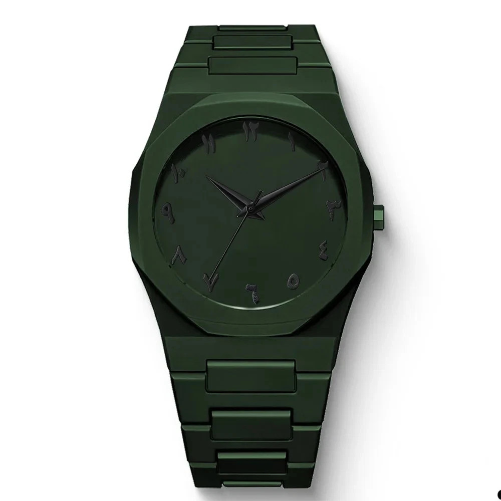 New Fashionable Men’s Watch Simple Black Male Quartz Watches Arabic digital
