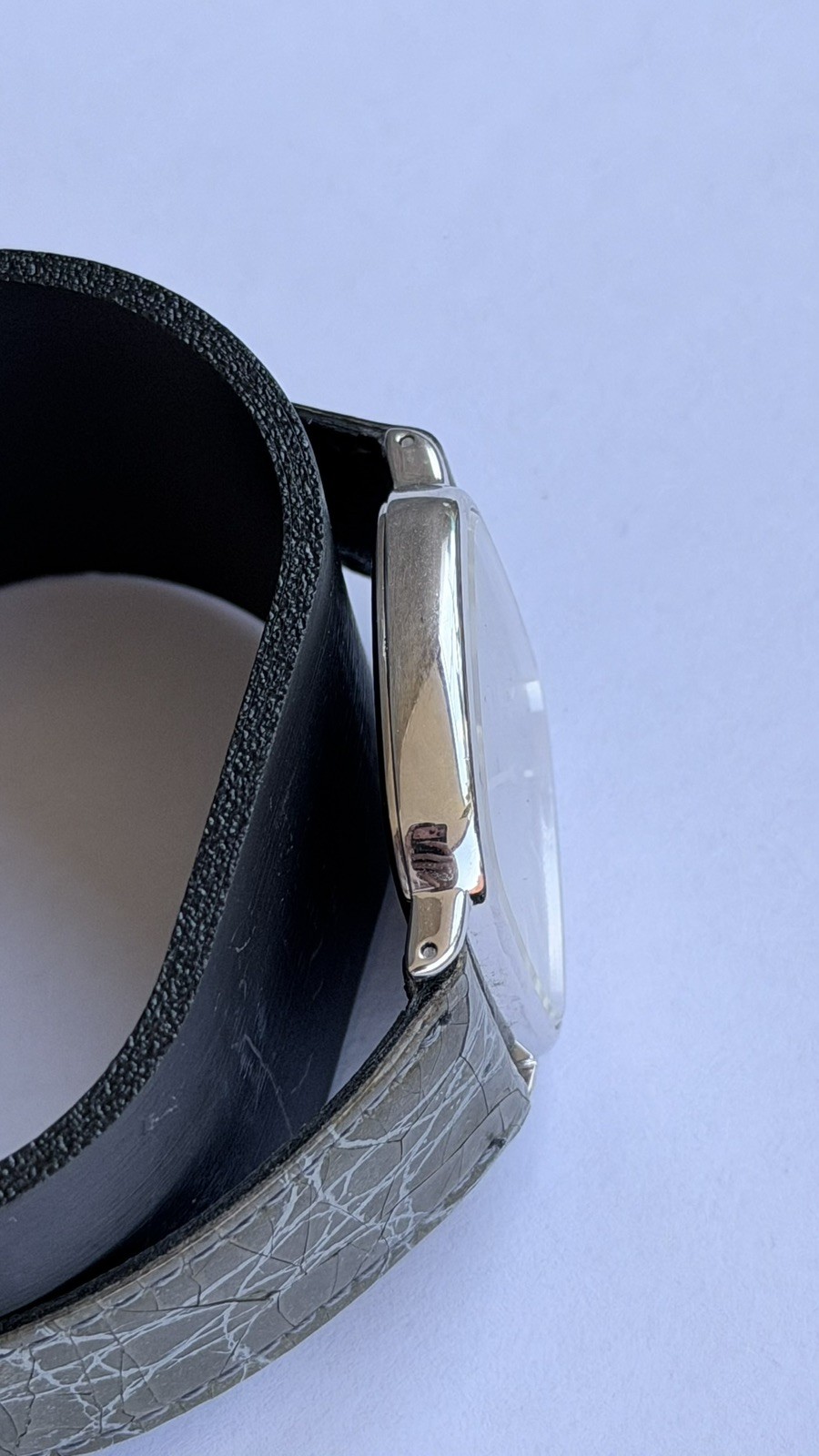 Pulsar V329-6030 Quartz NOS 28x30mm Gold Tone Vintage 1980s Seiko Japan Rare