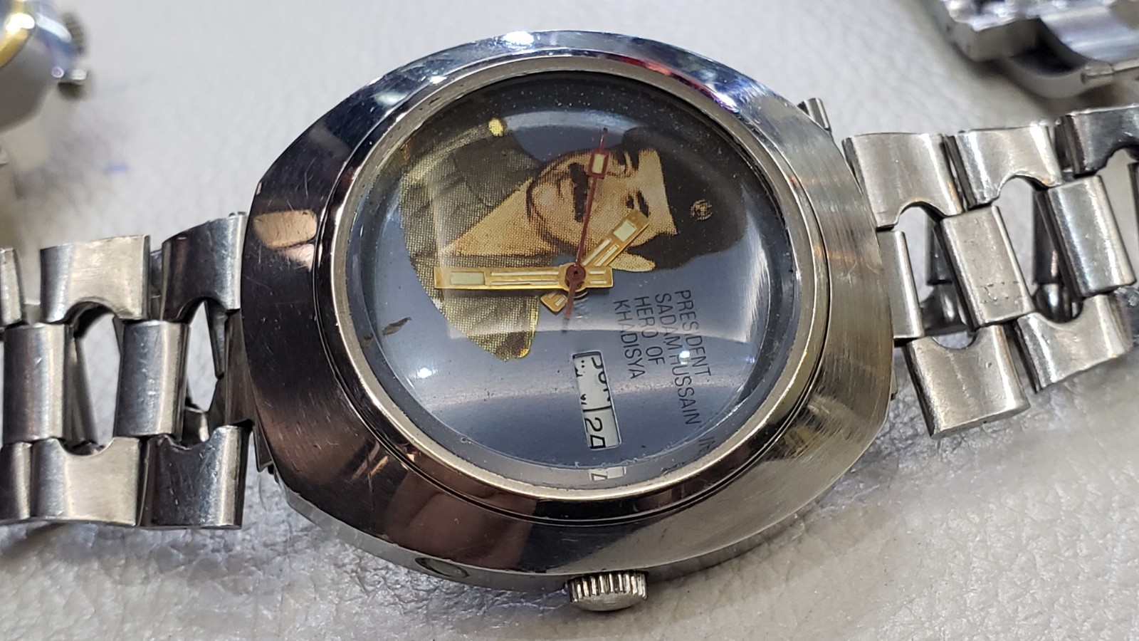 Tressa Saddam Hussein Of Iraq 🇮🇶 Logo 37mm Automatic Men’s Watch