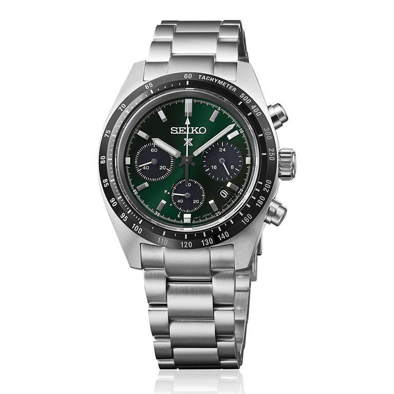 SEIKO PROSPEX Speedtimer Solar Chronograph Green SBDL107 Men’s MADE IN JAPAN