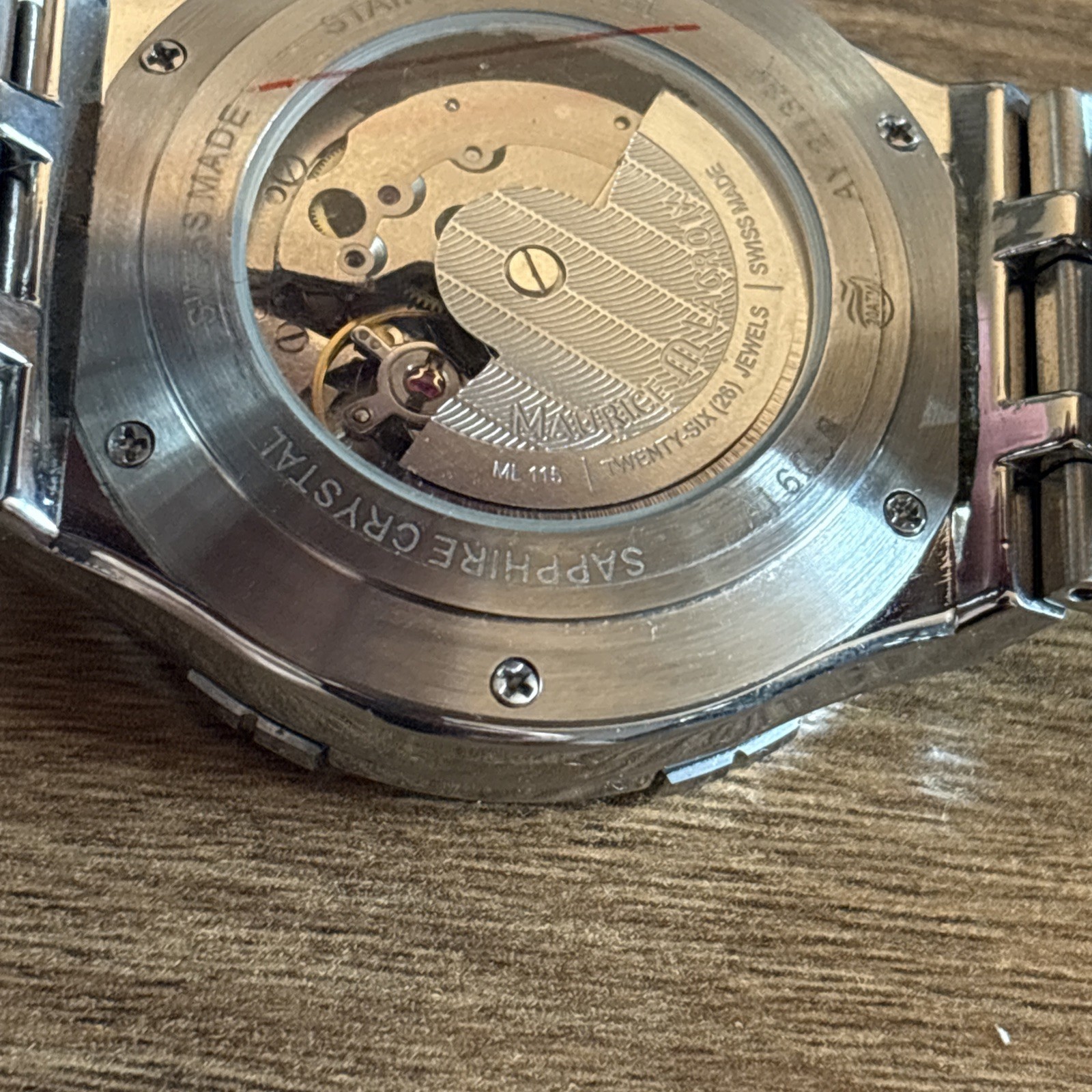 MAURICE LACROIX Aikon Automatic AI6008 42mm Black Dial Steel
