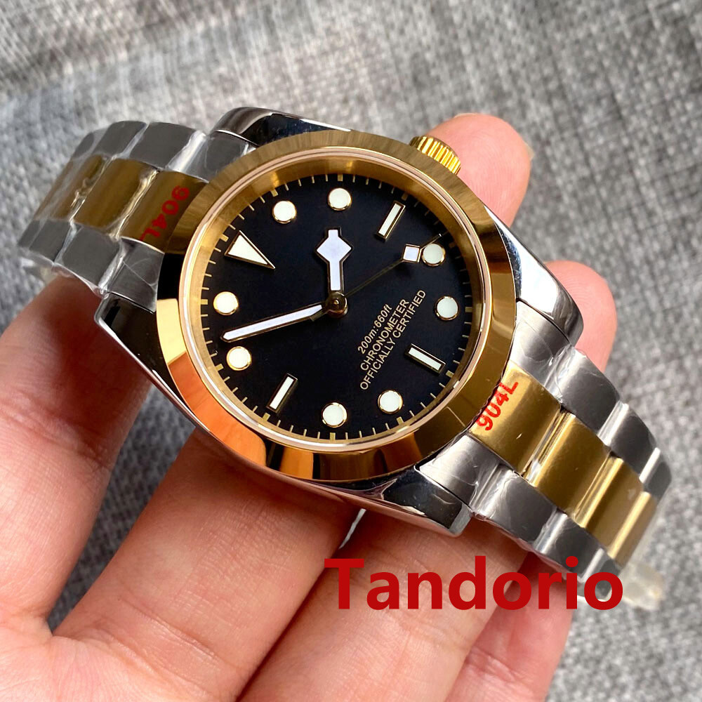 36mm/39mm BLIGER Black/Grey Dial Sapphire Glass NH35A PT5000 Automatic Men Watch