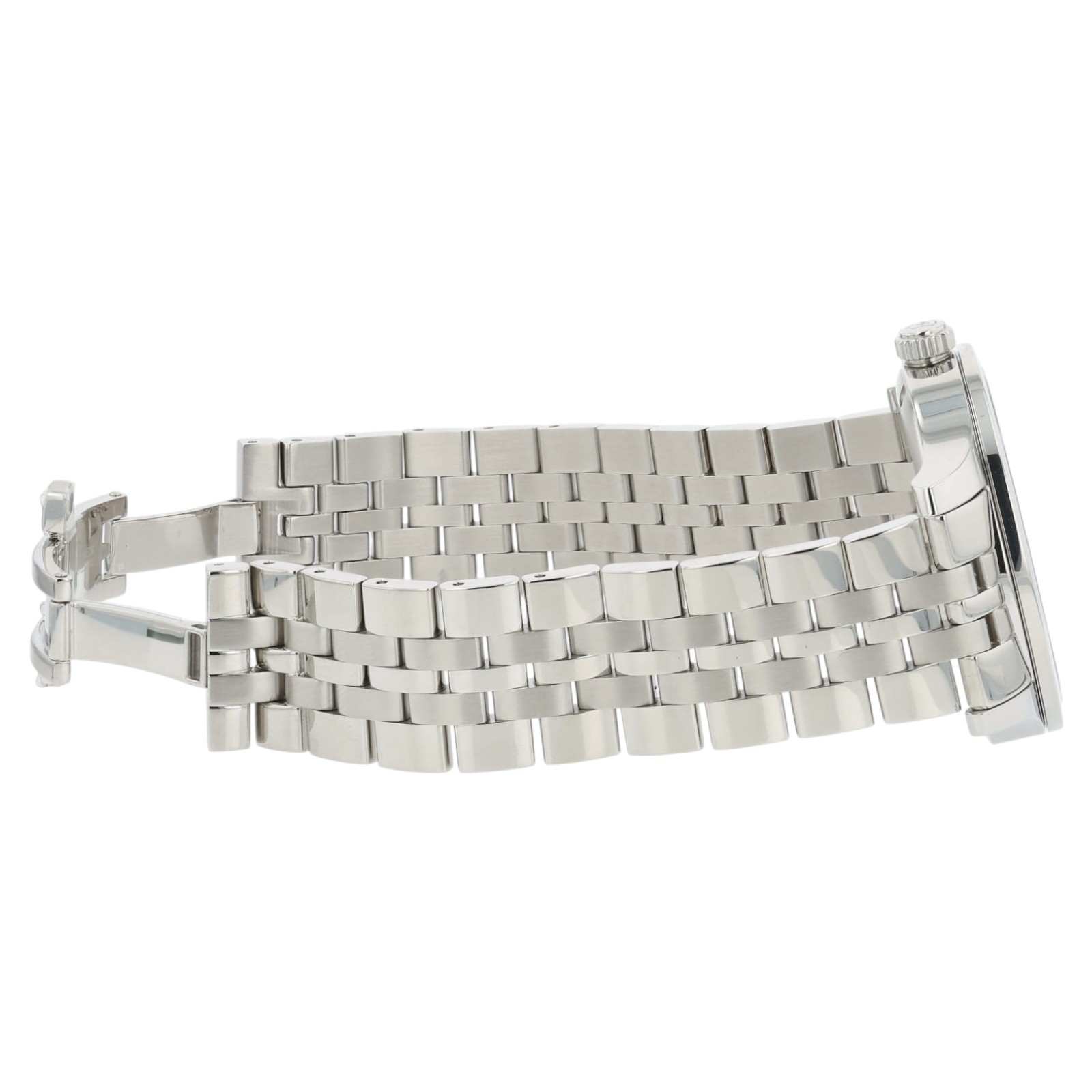 Victorinox Swiss Army Men’s Watch 40mm Silver Tone SS Bracelet Quartz 241801