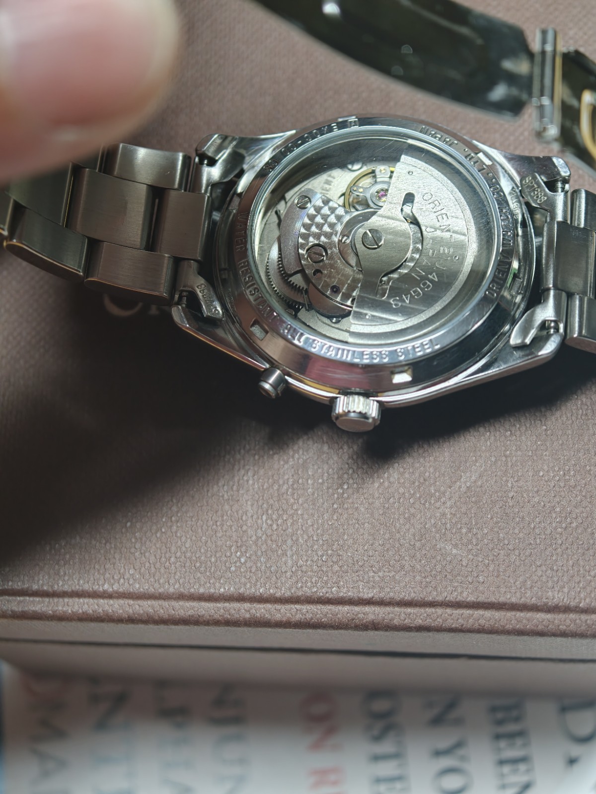 Orient Star JDM Power Reserve Automatic WZ0251EX Vintage 38.5mm Box EX0C Cal46