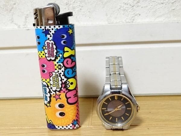 Rare Seiko Alba ALBA V501-0DT0 10BAR Wristwatch (As-is condition)