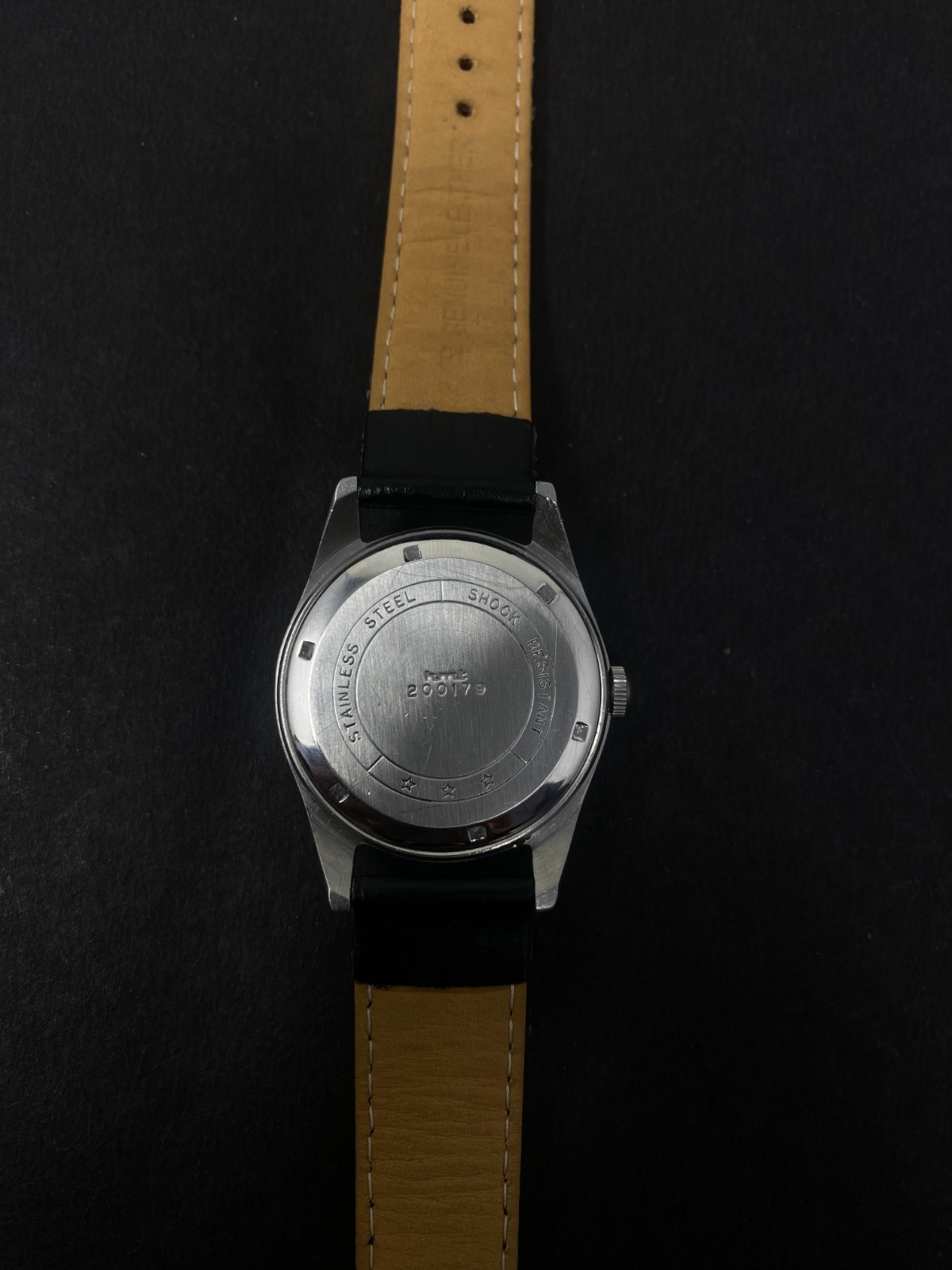 Vintage HMT Pilot 17 Jewels Mechanical Hand Winding Men’s Wrist Watch