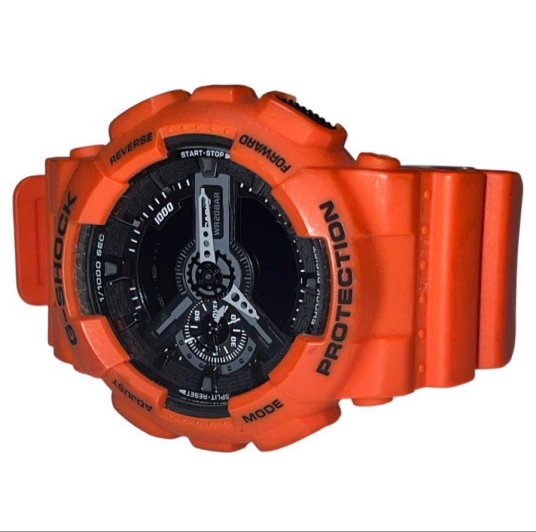 CASIO G-SHOCK GA-110MR Orange, working condition.