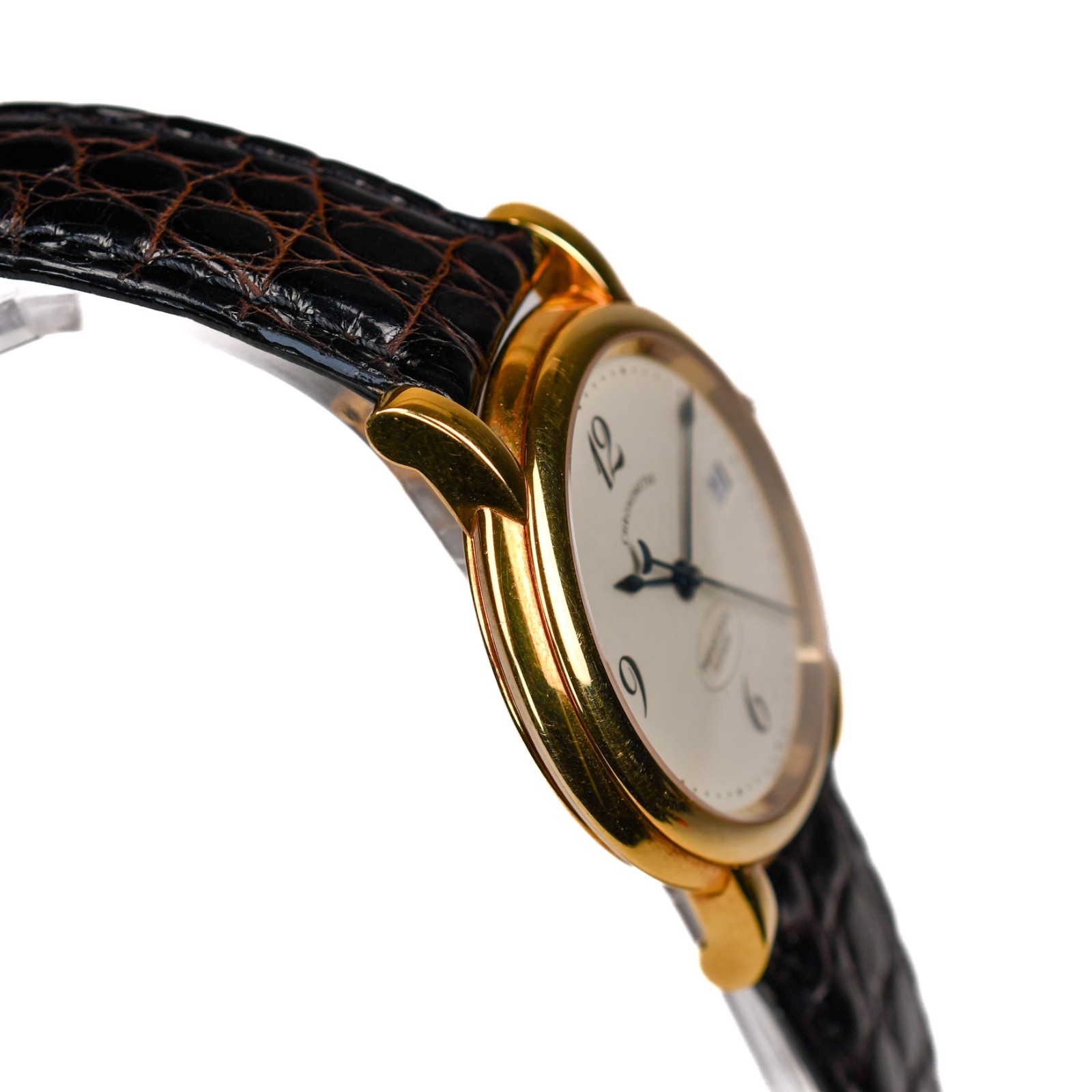 Parmigiani Fleurier Basica 18k Rose Gold 37mm Ref C04440 Automatic Cal PF340