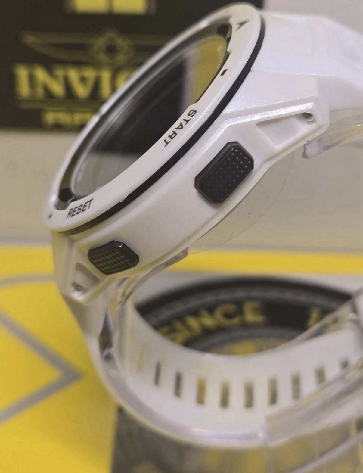 Invicta X Activa Men’s Multifunction Digital Watch 45mm White New! SHARP!!