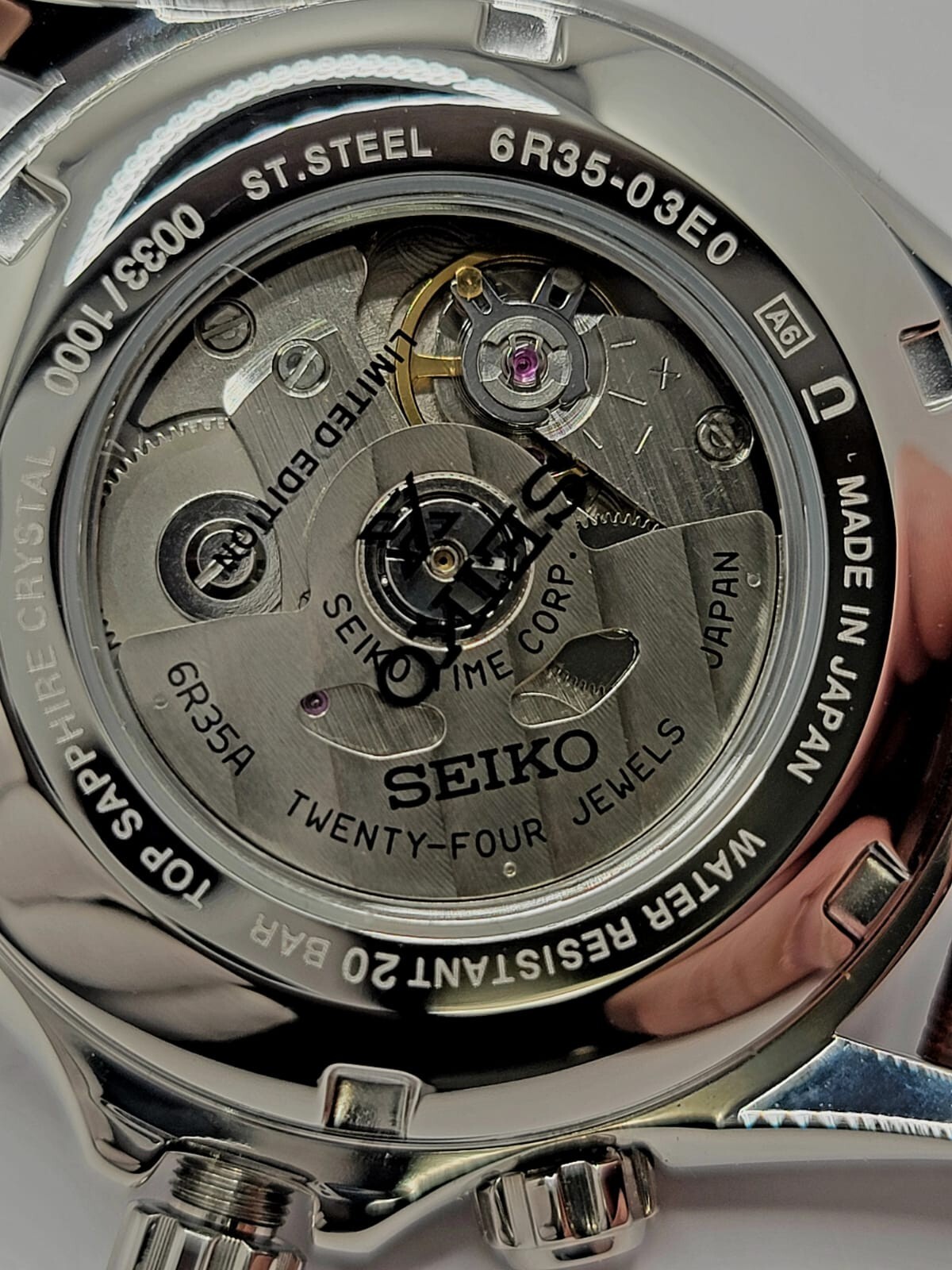 Seiko Prospex Alpinist Australia Limited Edition SPB489J1 #0033 / 1000