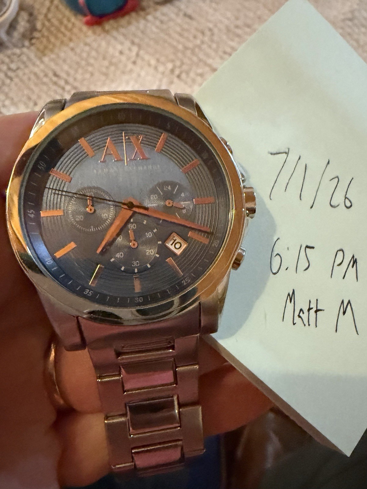 Lot Of SEVEN Designer Brand Watches! Guess, Armani, Boss, Paul Hewitt…