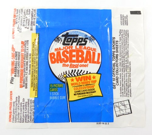 (3) 1983 Topps Baseball Wax Wrapper ~ 3-Different Variations