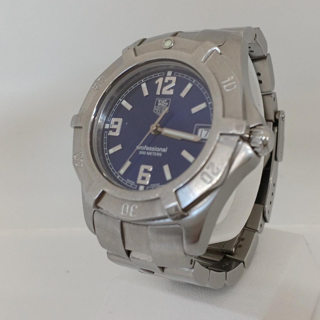 TAG Heuer 2000 Series Exclusive Date WN1112 Blue Dial Men’s Watch