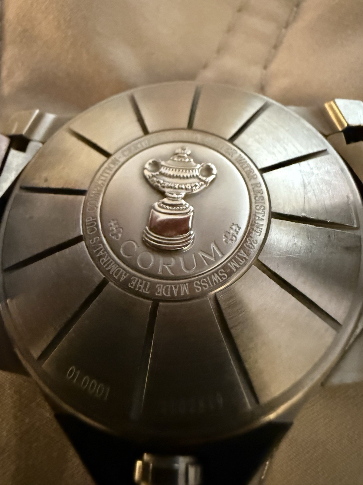 Corum Admirals Cup Competition Titanium Automatic Men’s Watch 48mm Ref 01.0001