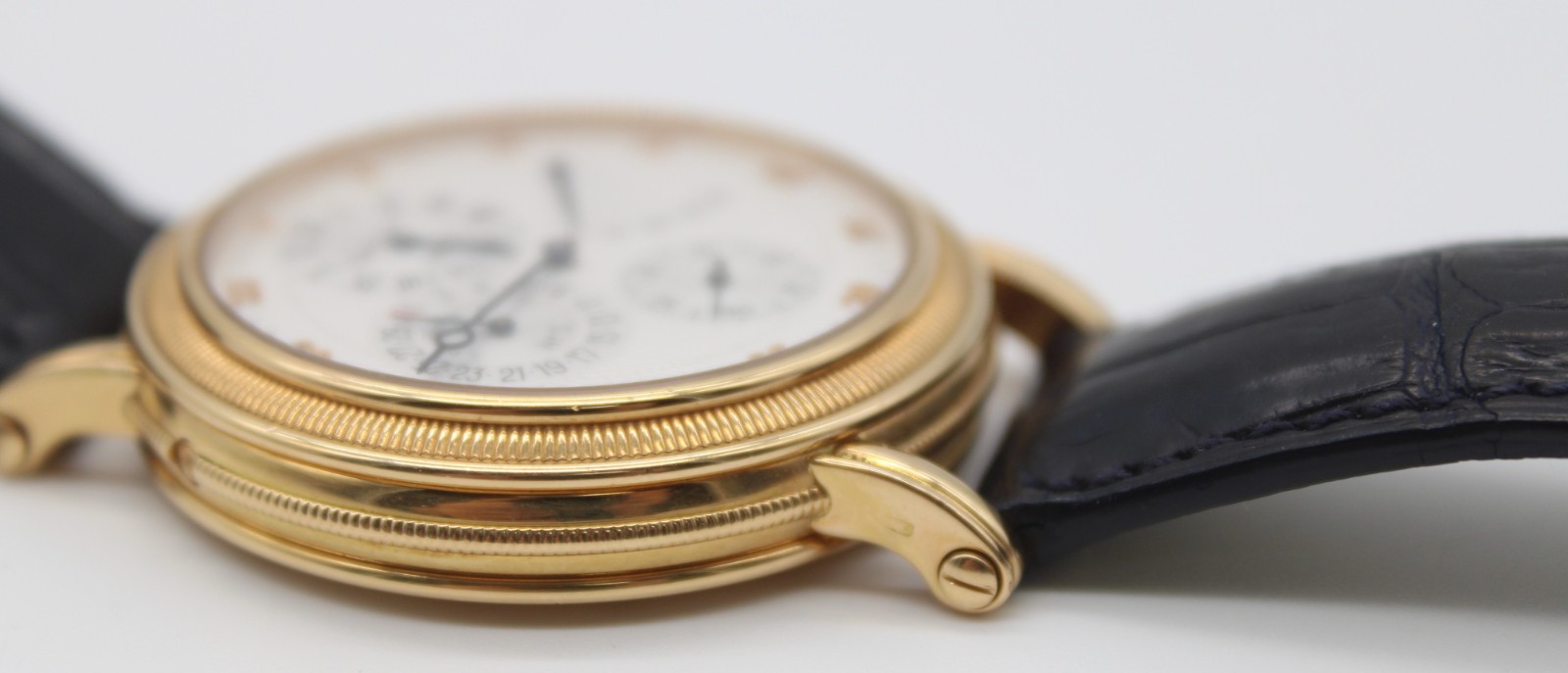 Paul Picot Atelier Regulator 39mm 18K Gold Automatic Date Power Reserve REF 2241