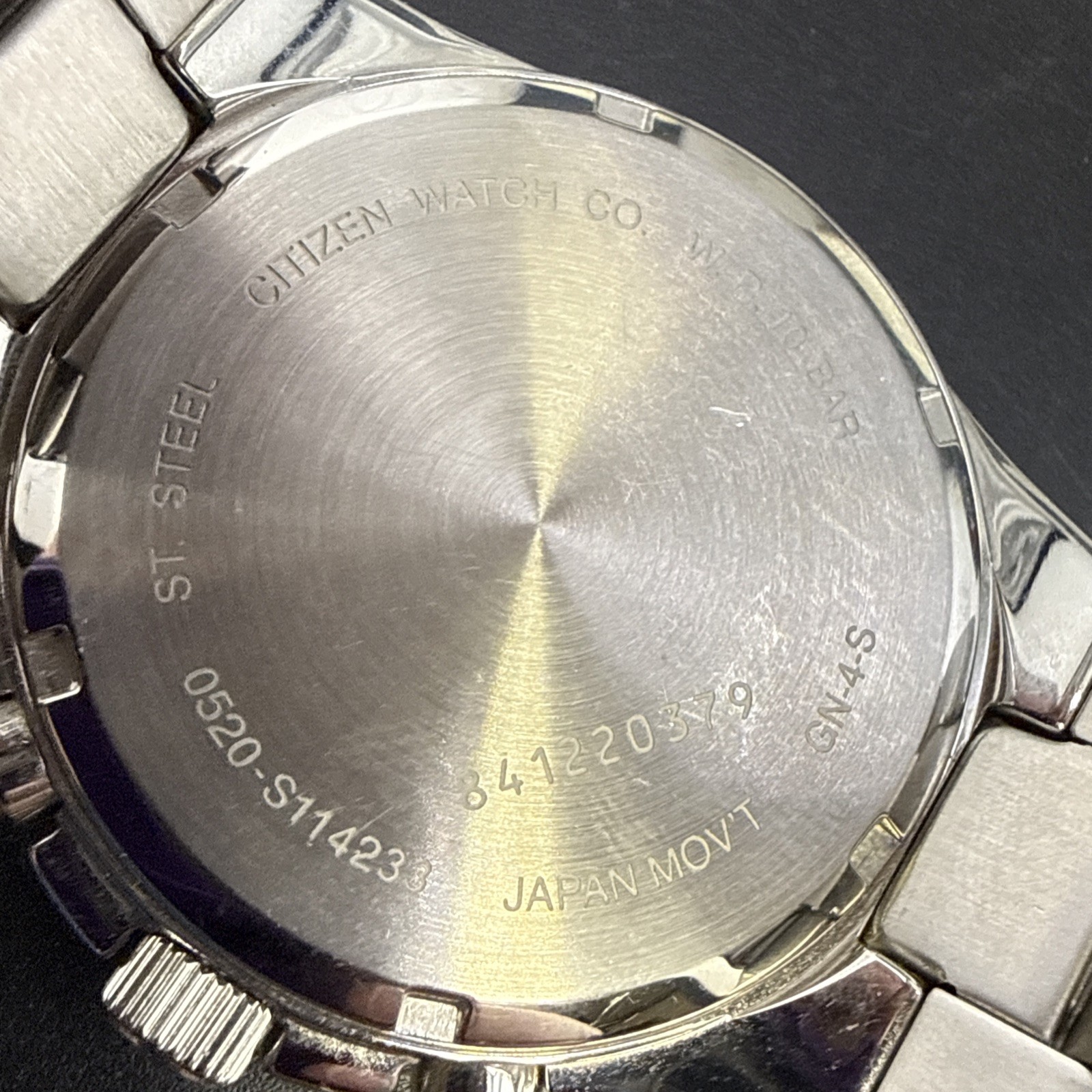 Men’s Citizen Gents AN8170-59E Stainless Steel 43mm Chronograph Watch 100M H2O