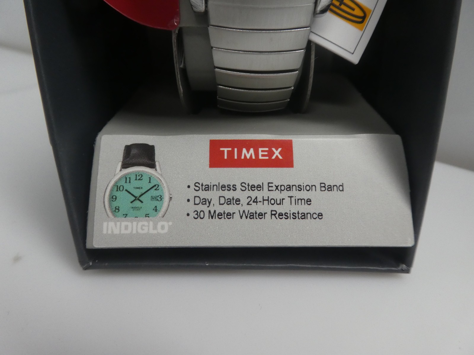 Lot of 2 Timex Men’s T20461 Easy Reader 35mm Expansion Band Watch