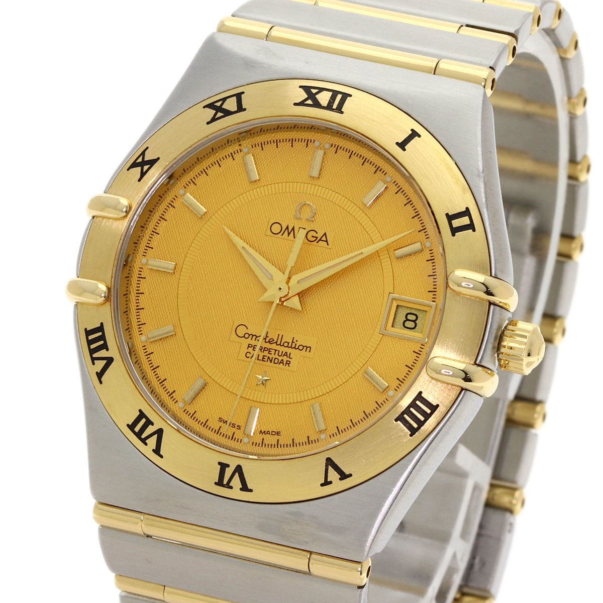 OMEGA Constellation Perpetual Calendar Watches 1252.10 Stainless Steel/SSxK1…