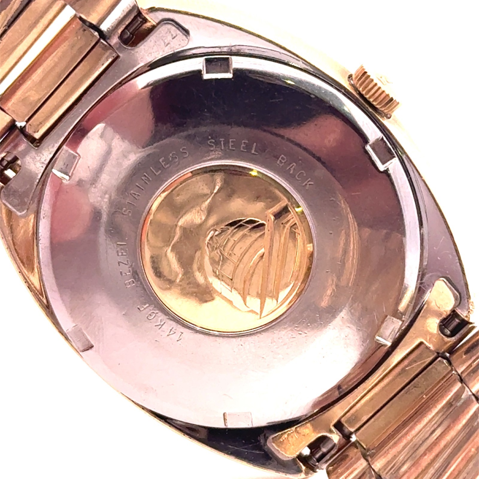 Omega Constellation Automatic Chronometer 14k Gold Filled Vintage Watch 35mm