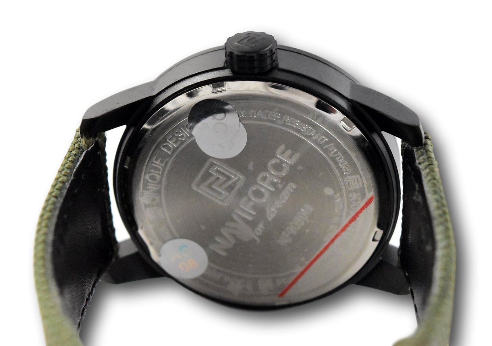 NaviForce Camo Military 45mm Camouflage Nylon Leather Watch NF9080 USA Seller