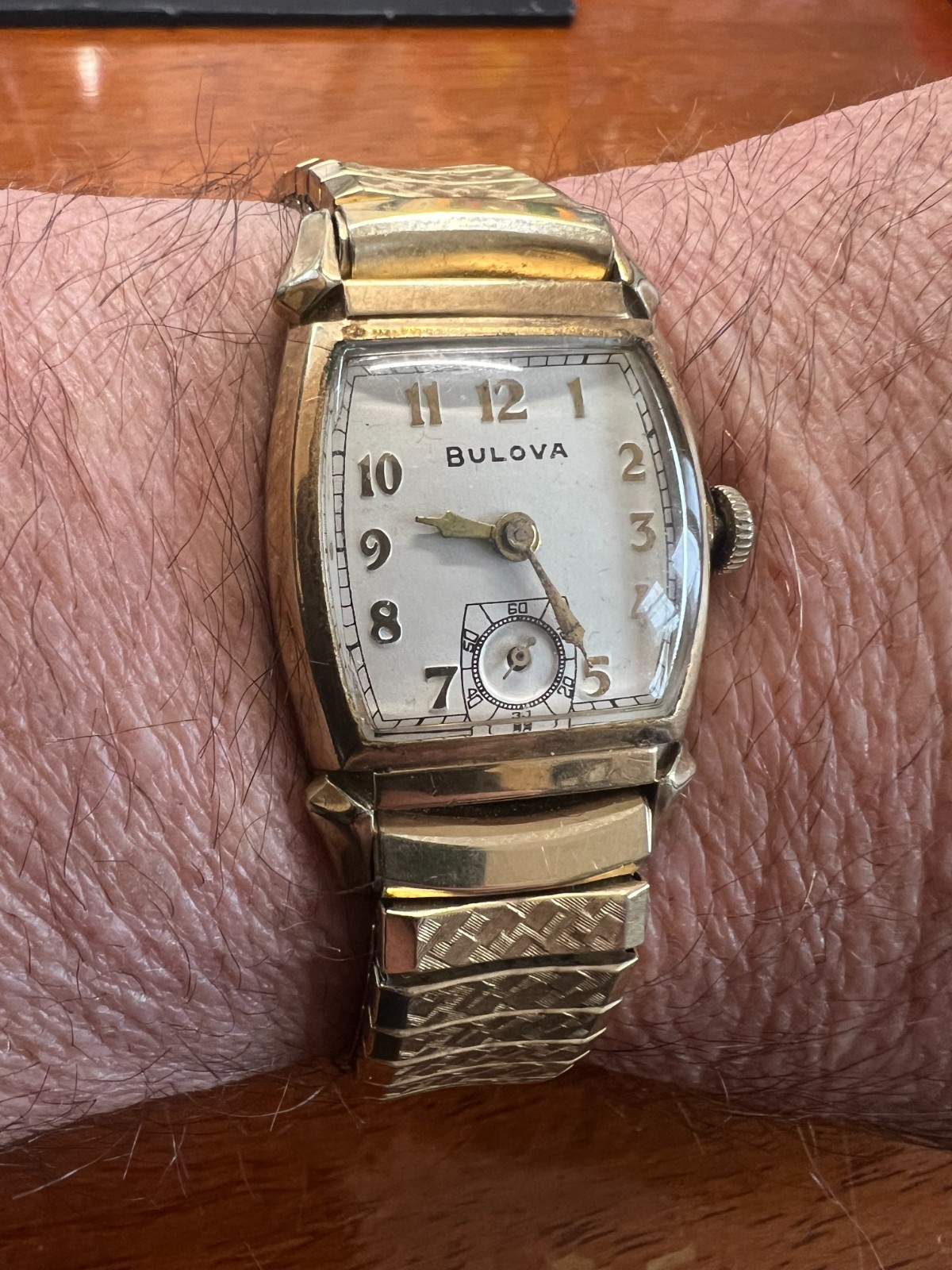 Vintage Bulova Lieutenant, WWII, Inscribed “From Mother and Father Dec 3 1941”